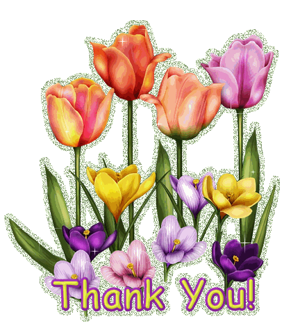 Thank You with Flowers